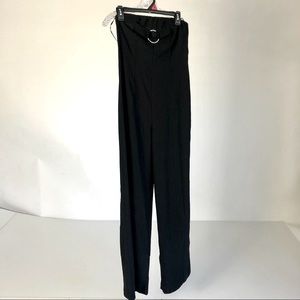 Black Tube Jumpsuit